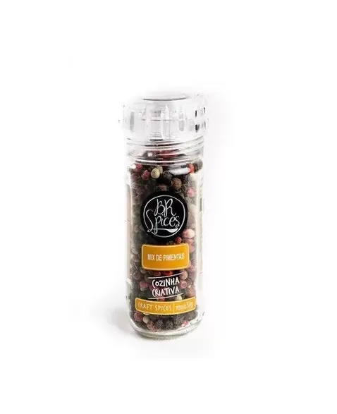 MOEDOR BR SPICES MIX DE PIMENTAS 50G