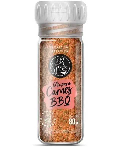 MOEDOR BR SPICES MIX PARA CARNES (BBQ) 80G