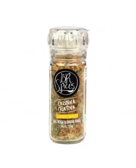 MOEDOR BR SPICES SAL ROSA & ERVAS FINAS 100G