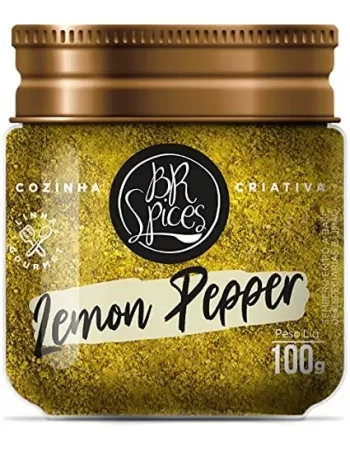 TEMPERO POTE BR SPICES LEMON PEPPER 100G