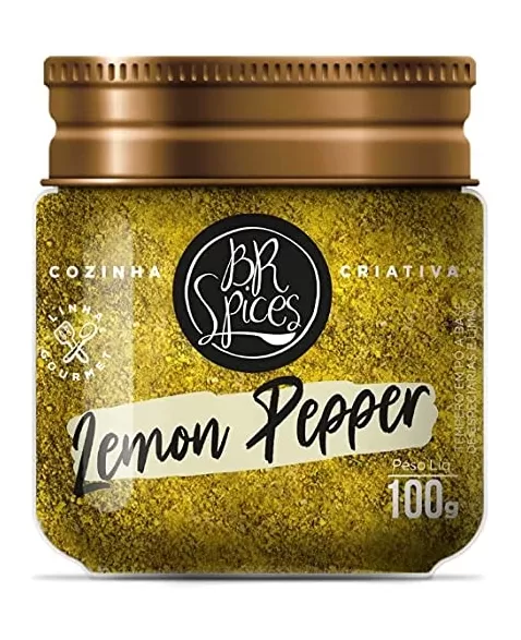 TEMPERO POTE BR SPICES LEMON PEPPER 100G