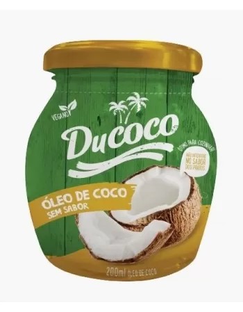 ÓLEO DE COCO 200ML DUCOCO SEM SABOR