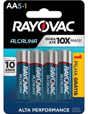 PROMOÇÃO RAY PILHA ALCAL PEQUENA L6P5