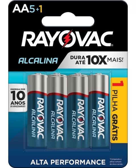 PROMOÇÃO RAY PILHA ALCAL PEQUENA L6P5