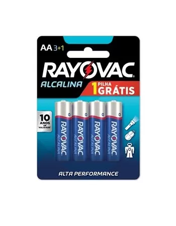 PROMOÇÃO RAY PILHA ALCAL PEQUENA L4P3