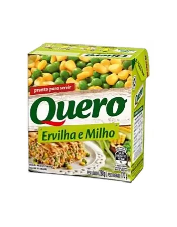 ERVILHA E MILHO QUERO 170G TETRA