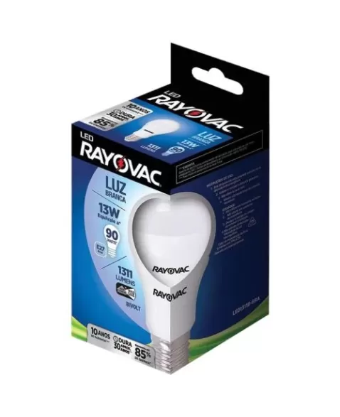 RAY LAMPADA LED 13W BIVOLT BRANCA