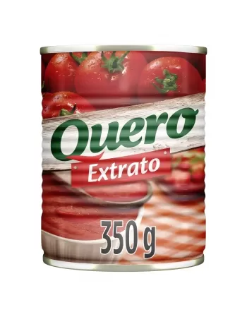 EXTRATO DE TOMATE QUERO 350G LATA