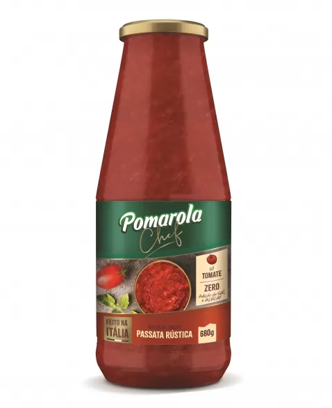 MOLHO POMAROLA 680G PASSATA RUSTICA CX