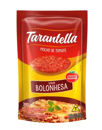 MOLHO TOMATE 300G TARANTELLA BOLON