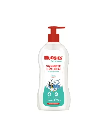 SABONETE HUGGIES LIQ 200ML EXTRA SUAVE