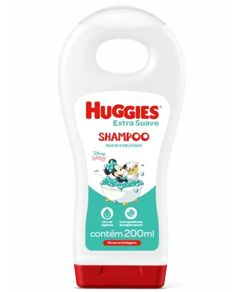 SHAMPOO HUGGIES 200ML EXTRA SUAVE