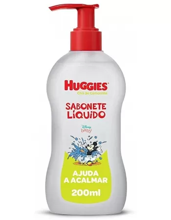 SABONETE HUGGIES LIQ 200ML CAMOMILA