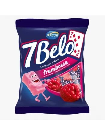 BALA 7 BELO 500G FRAMBOESA