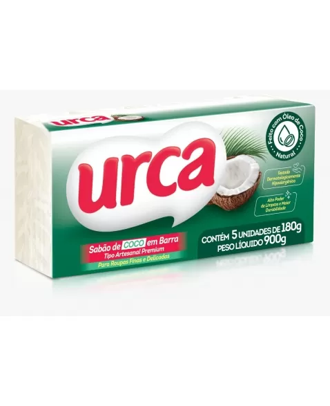 SAB BARRA URCA 5X180G COCO