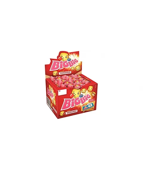 CHICLE BIGBIG 315G MORANGO