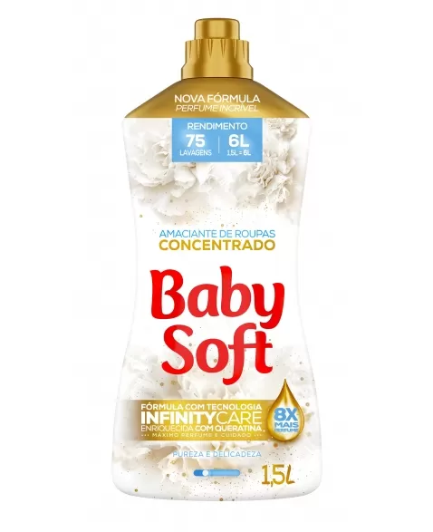 AMAC BABY S. CONCENT. 1,5L PUREZA BRANCO