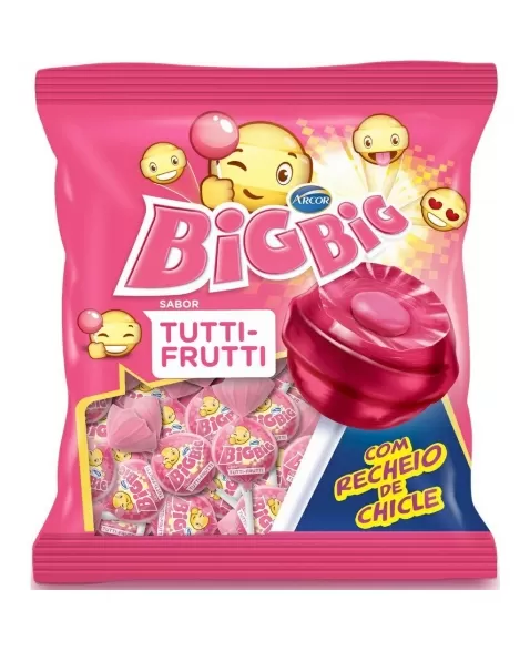 PIRULITO BIGBIG 500G TUTTI FRUTTI