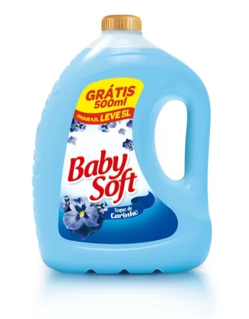 PROMOÇÃO AMACIANTE BABY SOFT L5P4,5 CARINHO