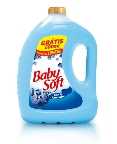 PROMOÇÃO AMACIANTE BABY SOFT L5P4,5 CARINHO