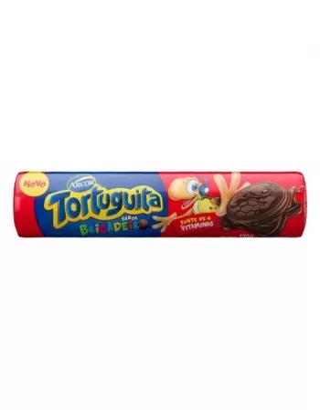 BISCOITO TORTUGUITA RECH. 120G BRIGADEIRO