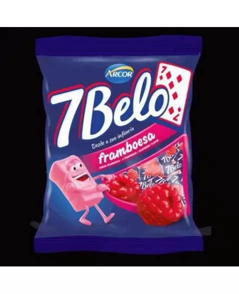 BALA 7 BELO 100G FRAMBOESA