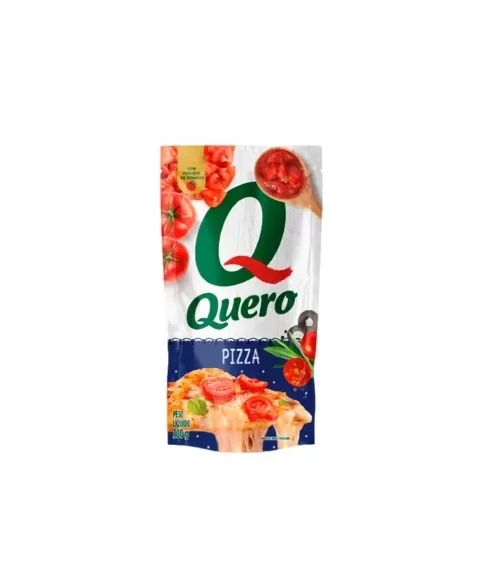 MOLHO TOMATE QUERO 300G SACHE PIZZA