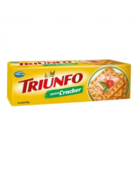 BISCOITO TRIUNFO 164G CREAM CRACKER