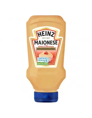 MAIONESE HEINZ 215G PAPRICA DEFUMA