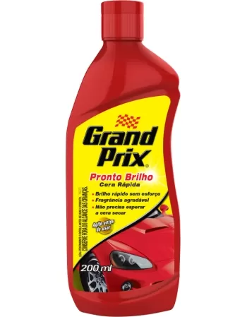 CERA RAPIDA GRAND PRIX PRONTO BRILHO 200ML