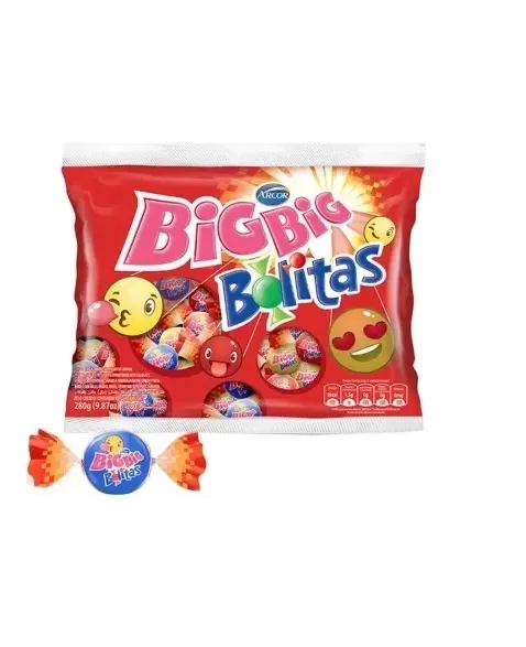 CHICLE BIGBIG BOLITAS 252G