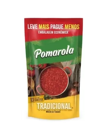 POMAROLA MOLHO TOM 460G TRADICIONAL