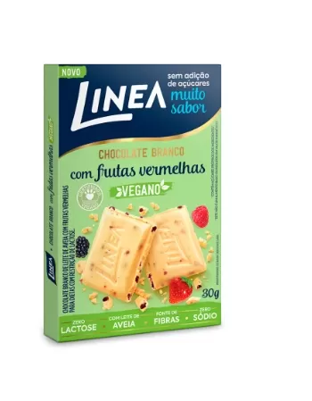 CHOCOLATE LINEA 30GX15 FRUTAS VERMELHAS VEGANO