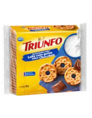 BISCOITO TRIUNFO AMANT 248G LEITE CHOCOLATE