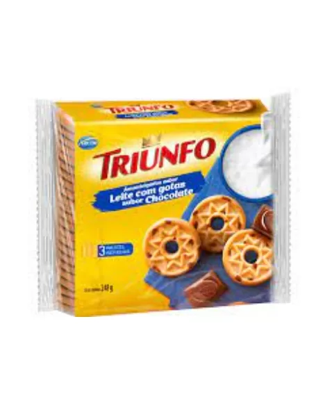 BISCOITO TRIUNFO AMANT 248G LEITE CHOCOLATE