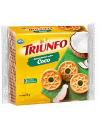 ROSQUINHA TRIUNFO 248G COCO