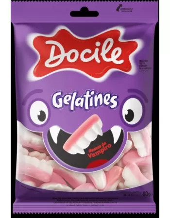 GELATINES 80G DENTES DE VAMPIRO