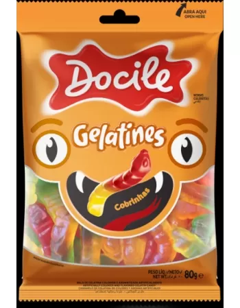 GELATINES 80G COBRINHAS