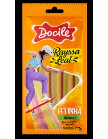 FITINHA COLORIDA 70G MORANGO CITRICO RAYSSA