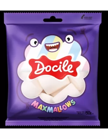 MAXMALLOWS TUBO 150G BRANCO BAUNILHA