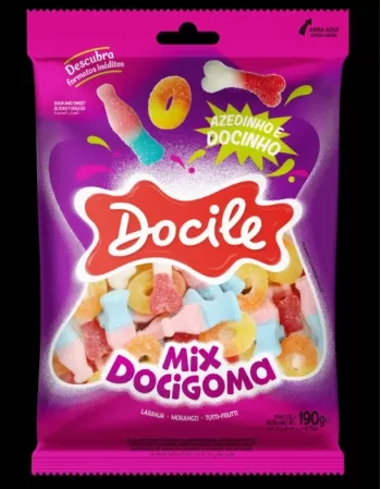 DOCIGOMA 190G MIX AZEDINHAS E DOCINHAS