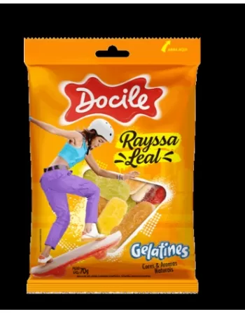 BALA GELATINA SKATE RAYSSA 12/70G