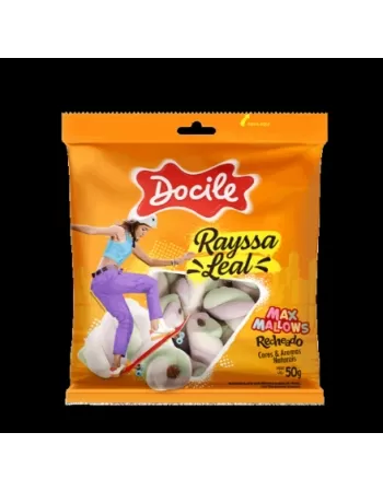 MAXMALLOWS TWIST RECH BAUNILHA C/ MORANGO RAYSSA 50G