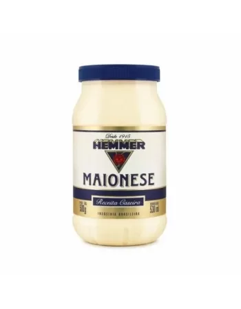 MAIONESE 500G RECEITA CASEIRA HEMMER- PET.