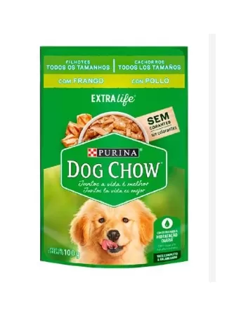 PUR DOG CHOW 100G SACHE FRANGO