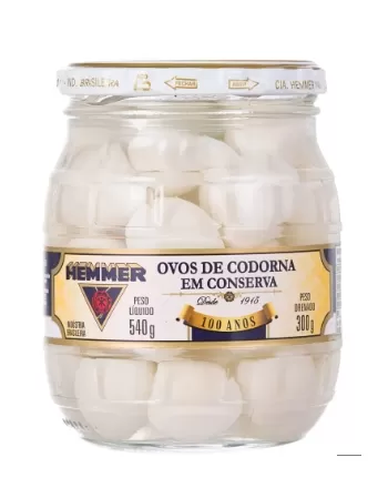 OVOS DE CODORNA 540G HEMMER