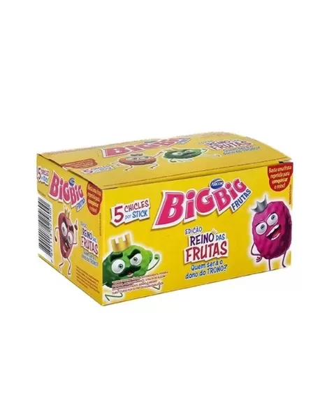 CHICLE BIGBIG 270G FRUTAS