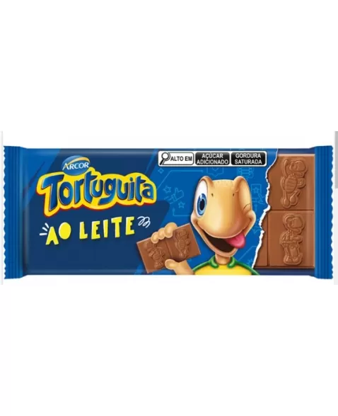 BISCOITO TORTUGUITA 80G MAIS LEITE