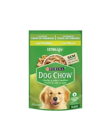 PUR DOG CHOW SACHE 100G RP FRANGO