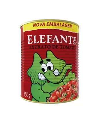 ELEFANTE EXT. TOMATE 850G LATA